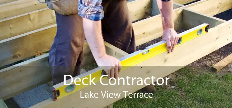 Deck Contractor Lake View Terrace