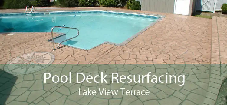 Pool Deck Resurfacing Lake View Terrace