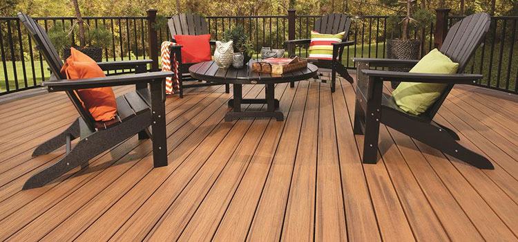 Black TREX Decking in Lake View Terrace, CA