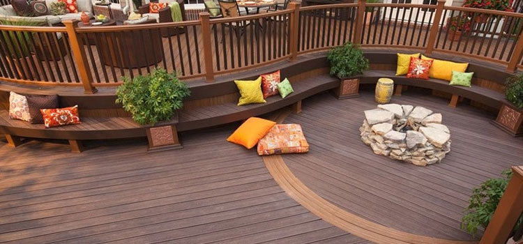 Gray TREX Decking in Lake View Terrace, CA