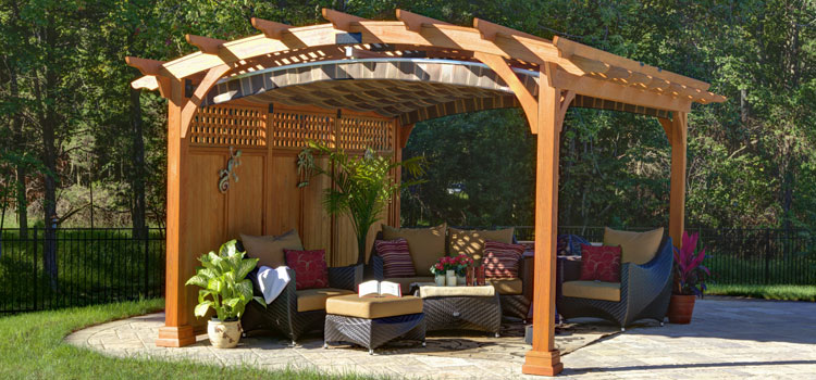 Modern Wood Pergola Installation in Lake View Terrace, CA