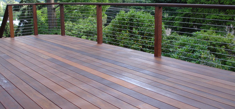 Installing IPE Decking in Lake View Terrace, CA